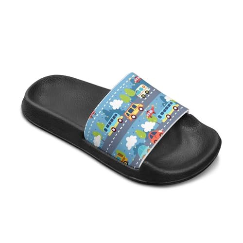 Howilath Astronauts Beach Slides for Kids Boys Summer Sandals Casual Pillow Slippers Soft Sole Slides for Camping Hiking2