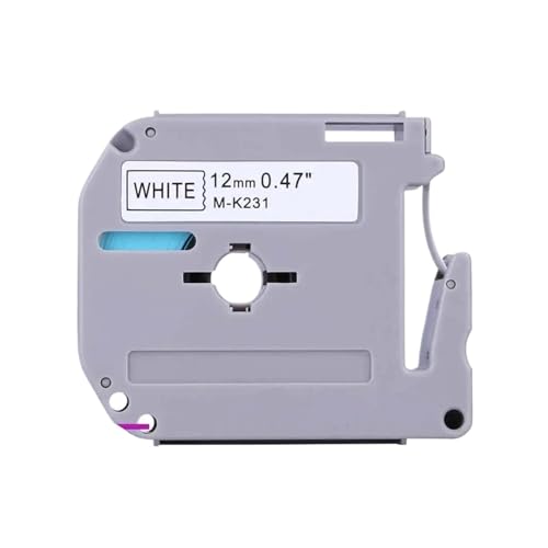 Bandes d'étiquettes MK231 pour organiser vos dossiers de bureau avec PT-85 et PT-55