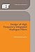 Produktbild Design of High Frequency Integrated Analogue Filters (Iee Circuits, Devices and Systems Series, 14)