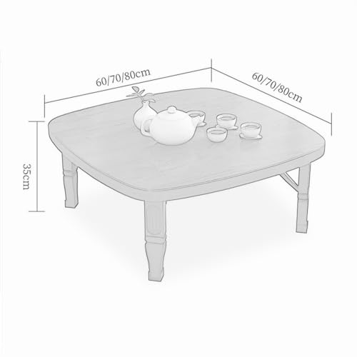 Mesa de suelo plegable de madera de estilo autentico tradicional 3