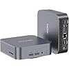 GEEKOM Mini PC GT13 PRO, Intel Core i9-13900HK (14C/20T, hasta 5.4GHz), 16 GB DDR4 RAM, 1 TB PCIe 4.0 NVMe SSD, diseño de aluminio Windows 11 Pro computadora de escritorio con USB 4, Wi-Fi 6E, BT 5.2