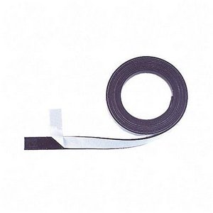 Ruban magnétique adhésif 1''x4' de couleur anthracite vendu au rouleau