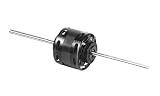 Fasco D337 4.4" Frame Open Ventilated Shaded Pole Fan Coil Air-Conditioning and Heating Unit Motor with Sleeve Bearing, 1/8-1/10-1/12-1/15HP, 1550rpm, 115V, 60Hz, 4.1-2.7-2.3-1.9 amps