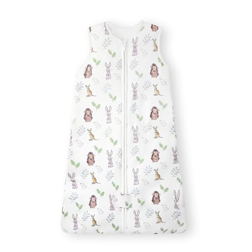 Image of TotAha Sleep Sack 6-12 Months TOG 1.0, Soft Quilted Wearable Blanket, Swaddle Transition Sleeping Bag with 2-Way Safe Zippers for Babies Girl Boy