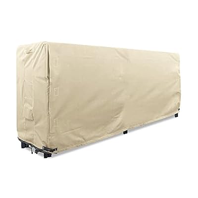 KHOMO GEAR 8 Feet 8ft Log Rack Cover Protector, Beige