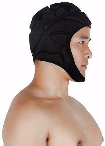 Head Protector for Adult, Adjustable Chin Strap and Rear Laces