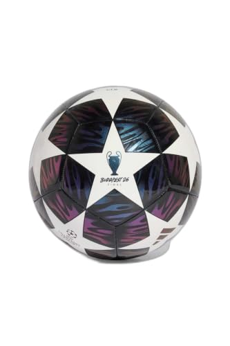 adidas Unisexe UCL CLB F Noir/Blanc 5