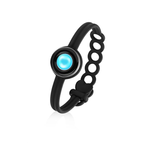 TOTWOO Pulseras de pareja de dulces de larga distancia con vibración colorida e iluminada, para parejas de amor, regalos de relación a larga distancia para novia, joyería de emparejamiento Bluetooth,