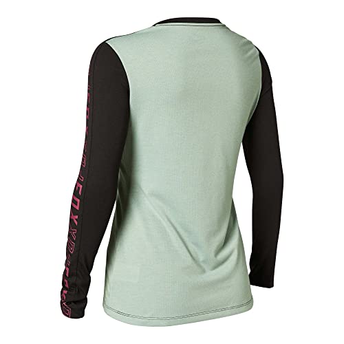 Camisa Fox Feminina Ranger Drirelease Ls Preto Roxo M