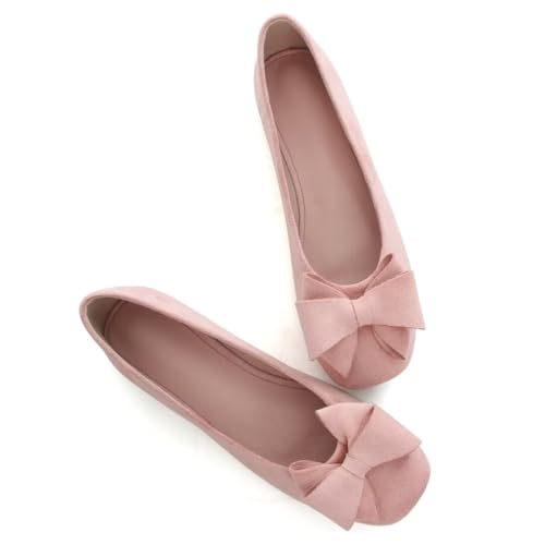 INEELUYI Ballet Flats For Women Comfortable Square Toe Summer Slip On Dress Flats2