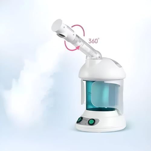 Máquina Spa Vaporizadora de Ozônio Vapor Facial Umidificador de Névoa Quente para Pele e Capilar