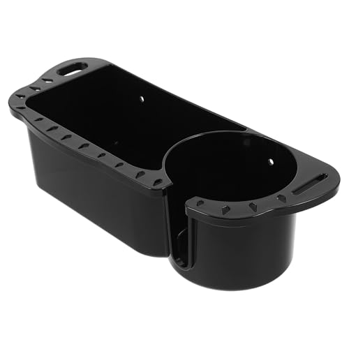 Boîte de rangement porte-gobelet bateau en plastique ABS rigide noir marine