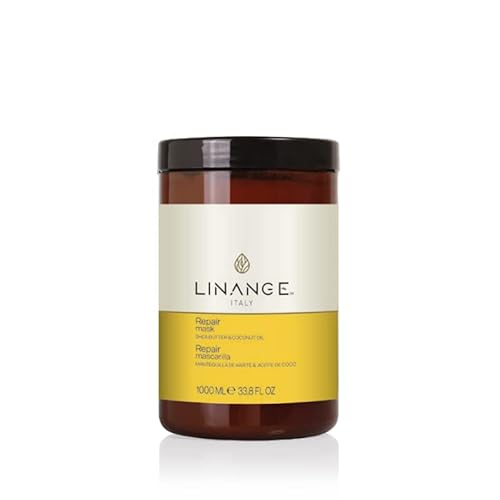 Linange Repair Mask With Shea Butter And Coconut Oil - Nourishing Hair Treatment, 33.8 Oz. #TOP9