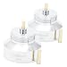 Produktbild BLUMKRAFT 2 Stück Metall Adapter für BRAUKMANN OVENTROP und PRUSS Heizkörper M40 x 1,5 (Prototyp) auf M30 x 1,5 für Thermostat/Thermostatkopf M30 x 1,5 männlich. Neues Modell Juni 2025