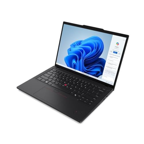 Image of Lenovo ThinkPad T14 Gen 5 Intel Core Ultra 7 155U, 14 inch WUXGA (1920 x 1200) IPS 400nits Non-Touch Screen, 32GB RAM, 1 TB SSD, Backlit KYB Fingerprint Reader, Windows Pro