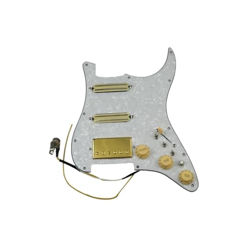 Pickguard HSS Alnico 5 pré-câblé pour éliminer les parasites de votre guitare