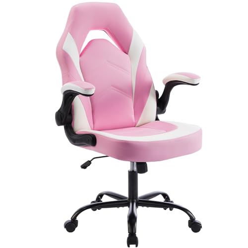 DUMOS Gaming Chair with Lumbar Support, Adjustable, Swivel