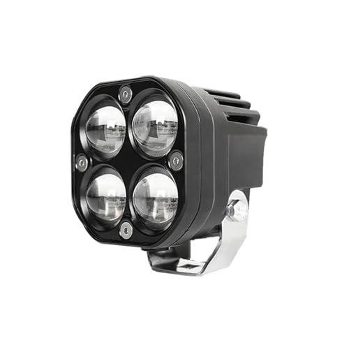 Phares LED double couleur pour moto et 4x4, le projecteur idéal des raids nocturnes