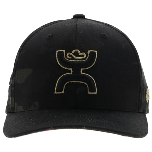 Image of HOOEY Chris Kyle Adjustable Snapback Hat - Mid Profile 6-Panel Breathable Mesh Baseball Cap, Trucker Hat for Men and Women