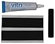Kamindichtung Türdichtung Set, 3m ø12mm, für Drooff, Olsberg, Oranier und Wamsler Öfen, Kaminofen Dichtung inkl. Kleber, Abbinder, Hülse und Einbauanleitung