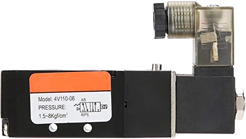 Válvula de aire electromagnética 4V110-06 G1/8 para solucionar fugas en sistemas de automatización 3