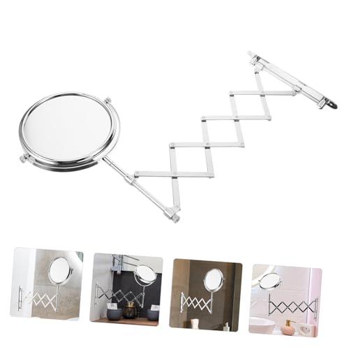 Miroir grossissant rétractable avec rotation 360° fluide