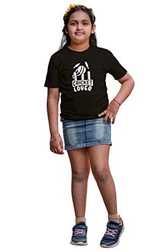 Image of Kids Cricket Lover Half Sleeve Printed Tshirt