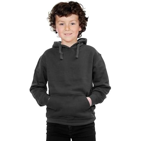 Missmister Charcoal Kids Fleece Hoodie Cover