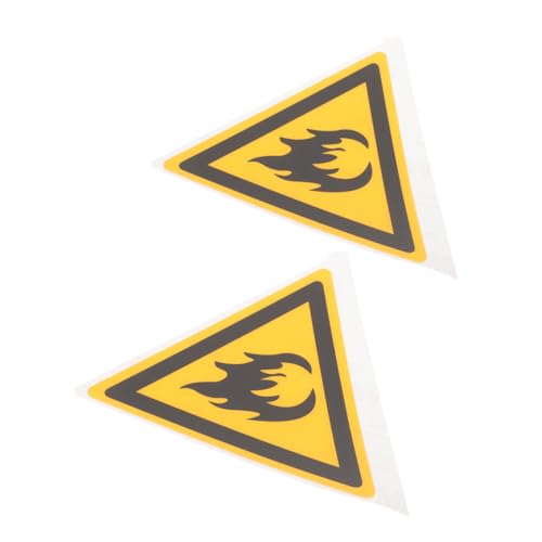 Panneaux de sécurité inflammables Mobestech prévention incendie forêt 8 pcs