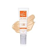 Suntegrity Tinted 5 in 1 Mineral Sunscreen for Face (SPF 30 - 2 oz) - Light | Natural BB Cream Moisturizer with Physical UVA/UVB Broad Spectrum Protection | Safe for Sensitive Skin