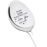 Photo Gallery cucchiaio in acciaio inox con scritta "i love you" per compleanno o natale, ideale per gli amanti del caffè o del tè Photo Gallery cucchiaio in acciaio inox con scritta "i love you" per compleanno o natale, ideale per gli amanti del caffè o del tè