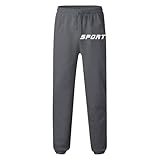 Vhersily Pantalones de chándal para hombre con impresión 3D, pantalones deportivos largos, rectos, con bolsillos, para otoño e invierno, moderno, ligero, algodón, gimnasia, para exteriores, B Dark