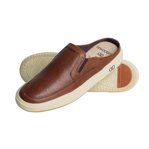Mule Denim Go Elástico Conhaque-Conhaque-40