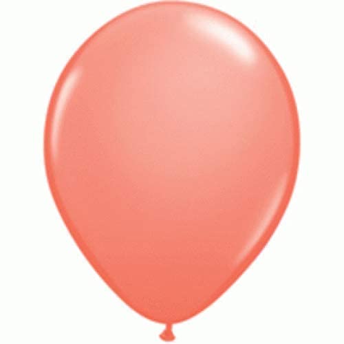 CY Mylar Coral Latex Balloons Gray Balloons Burgundy Balloons Pearl Midnight Blue Balloons Gold Balloons Valentine's Day Balloons Graduation Balloons Happy Birthday Balloons (Coral -5inch)