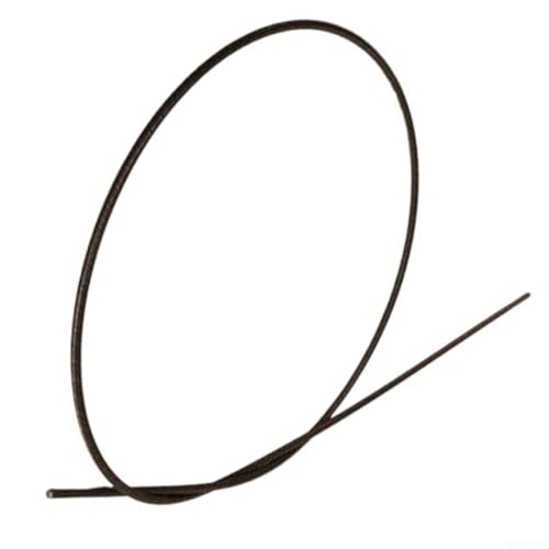 BlesConi Arbre de transmission flexible pour bordures ECHO compatible avec modèle C506000360, arbre de transmission en caoutchouc noir