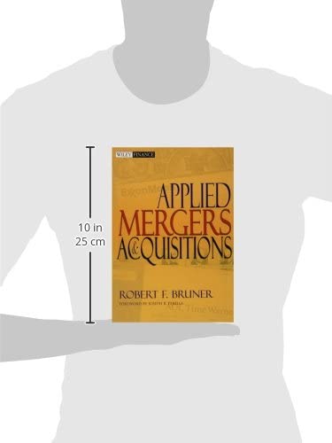 Applied Mergers and Acquisitions: 172