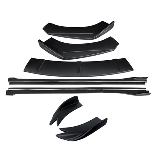 Divisores parachoques delantero A3 2014-2022 y kit carrocería con faldones laterales ABS