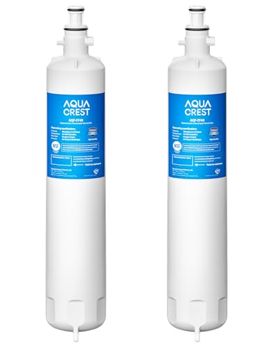 AQUA CREST 847200 Refrigerator Water Filter Replacement for Fisher & Paykel 847200 Fisher & Paykel Refrigerator Model Number E522 E422 E402 2 Filters