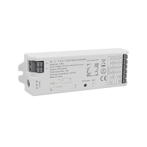 Regulador de intensidad LED ambiental para controlador de tira de luz LED en salones y cocinas