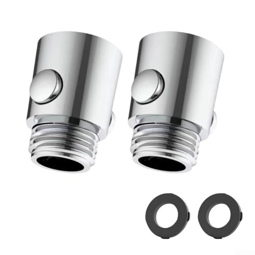 Valvola di arresto per doccia, confezione da 2 pezzi, per doccia, valvola di arresto dell'acqua, semplice controllo del flusso per rinnovamento del bagno, uso domestico