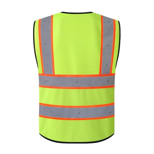 Image of Safety Vest for Men Women Reflective Construction Vest