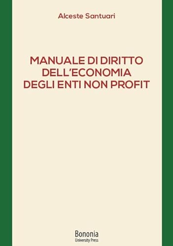 Manuale Di Diritto Dell'economia Degli Enti Non Profit