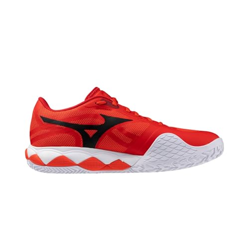 Mizuno Wave Enforce Tour 2 Clay Court rojo y blanco, zapatillas de tenis