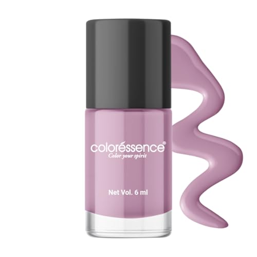 Coloressence Cute Coats Long Lasting Nail Paint | Chip Resistant | Quick Dry | One Swipe Application | Toxin Free|Pearl Pink-6ml