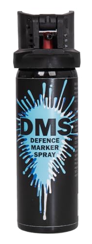 Bluelight Blueline Self Defence Marker Spray, Blue Pigment Water-Based Formula, 60ml Security Canister