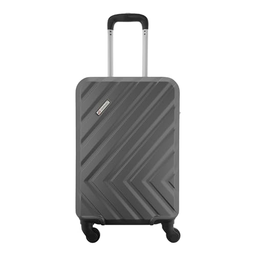 Mala de Bordo 10kg ABS 4 Rodas 360 Cadeado Gladiador Essential D2MB (Grafite)