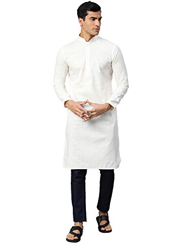 Image of Manthan Art Silk Kurta for Men