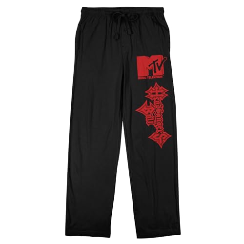Headbangers Ball MTV Men's Black Sleep Pants