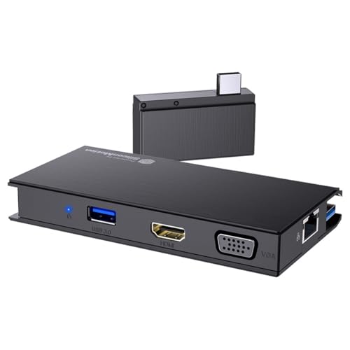 Station d'accueil USB 3.0 multiport pour résoudre le manque de ports VGA 4K HD sur PC