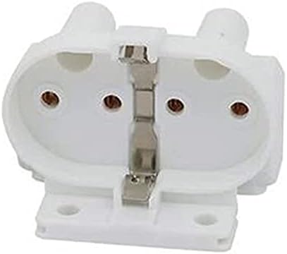 2G11 Lampholder,4-pin Lamp Socket Connector for Fluorescent or LED Tube Lamp (Pack-2)